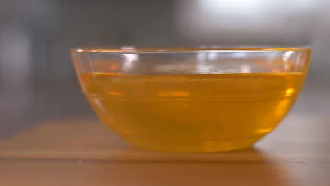 View of Honey, Syrup, Maple Syrup 4K Stock Footage 131220252