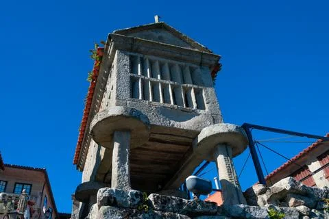 View of an Horreo Stock Photos