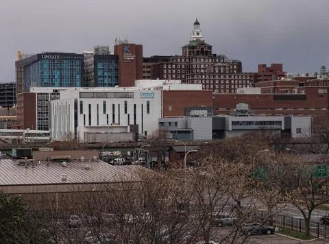 View of the hospitals Stock Photos