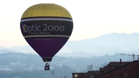 View of Hot air balloons  Stock Footage 71575346