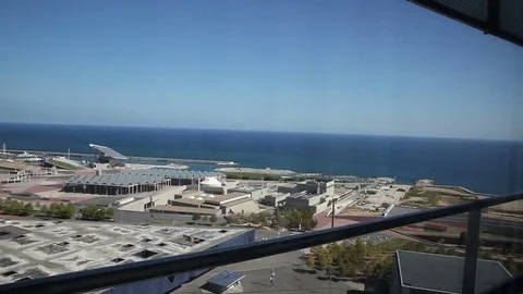 View from hotel Princes Stock Footage 73060208