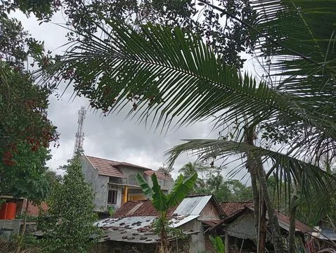 View of the house Stock Photos