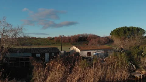 View of an house on the river 動画素材 150912639