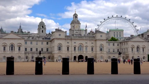 View of the Household Cavalry Museum Stock Footage 111221615
