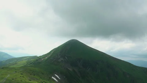 View on Hoverla Mountain Ukrainian Carpathians Time Lapse Video stock 160769990
