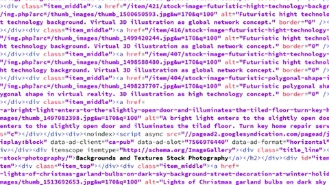 View Html Code Stock Footage 85515226