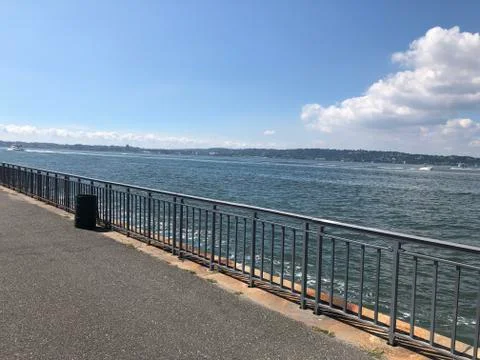 View on the Hudson 库存照片