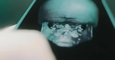 View of human skull bones from different... | Stock Video | Pond5