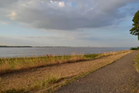 View of the Humber Foto stock