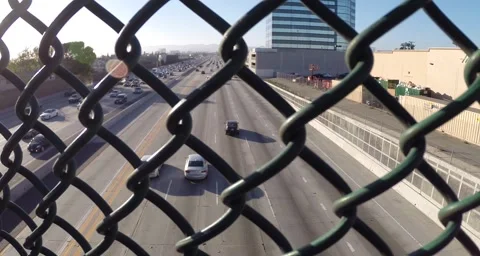 View of I-405 Stock Footage 49688413