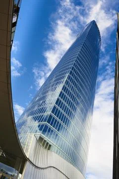 View of the Iberdrola Tower, Bilbao, Stock Photos