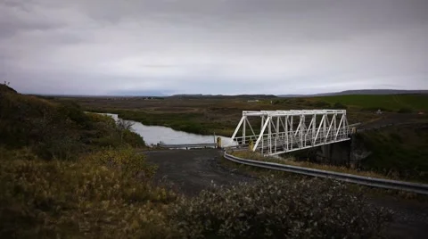 View of the Icelandic Countryside Video stock 67953353