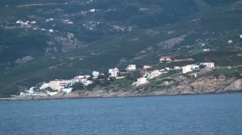 View of Ikaria Island in Greece Stockbeeldmateriaal 22826229