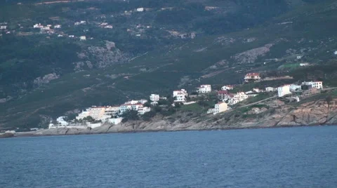 View of Ikaria Island in Greece Stockbeeldmateriaal 41669664