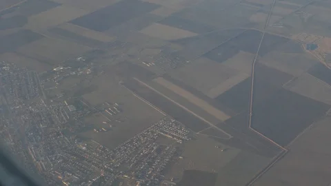 View from the illuminator of a passenger liner Stock Footage 129760338
