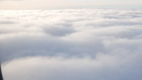 View from the illuminator of a passenger liner Stock Footage 129770231