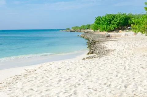 View of the image taken from eagle Beach, Aruba Photos
