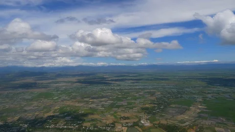 View of Imphal, surrounding area and loktak lake. Stock Footage 111562364
