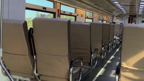 View from inside the Commuter Line train. 動画素材 346462017