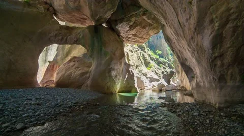 View inside a Goynuk canyon. Stock Footage 67094790