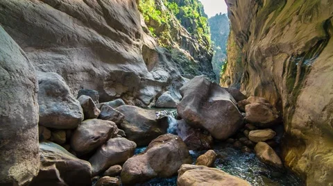 View inside a Goynuk canyon. Stock Footage 67094881