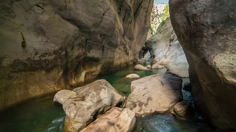View inside a Goynuk canyon. Stock Footage 67094891