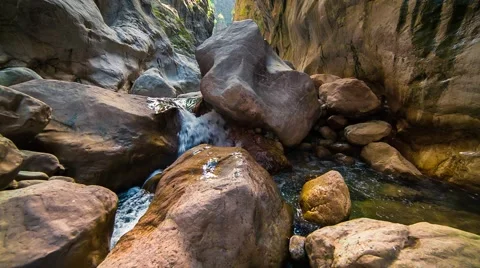 View inside a Goynuk canyon. Stock Footage 67094895