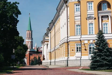 View inside Kremlin Moscow Stock Photos