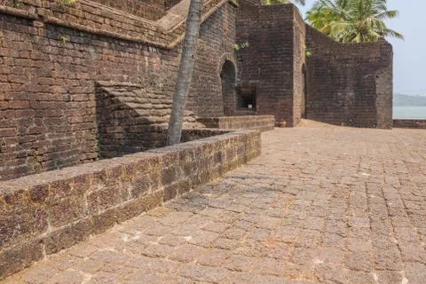 View inside the walls Stock Photos