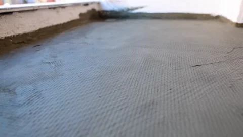 View of Installed Tile Flooring Видео 314452681