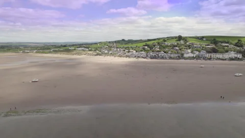 View of Instow Stock Footage 309286653