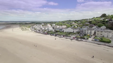 View of Instow Stock Footage 310232769