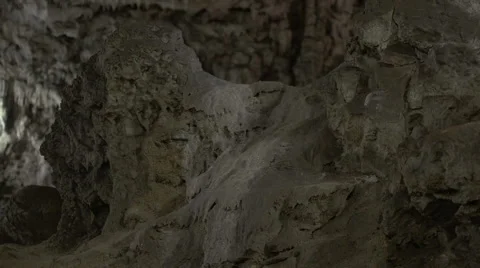 View In The Interior Of Magnificent Karst Cave Stock Footage 50007566