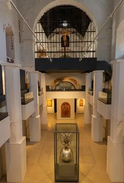 View of the interiors of MoCA Stock Photos