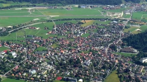 View of Interlaken, Switzerland. Video stock 145501341