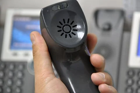 The view of IP Phone Stock Photos