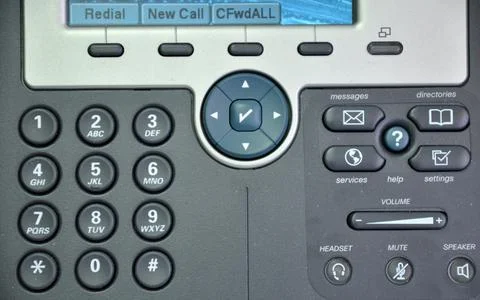 The view of IP Phone Stock Photos