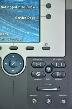 The view of IP Phone Stock Photos