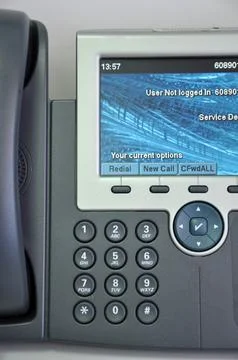 The view of IP Phone Stock Photos