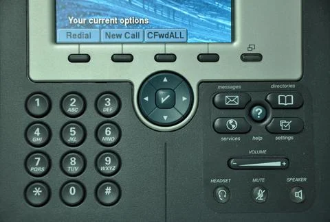 The view of IP Phone Stock Photos