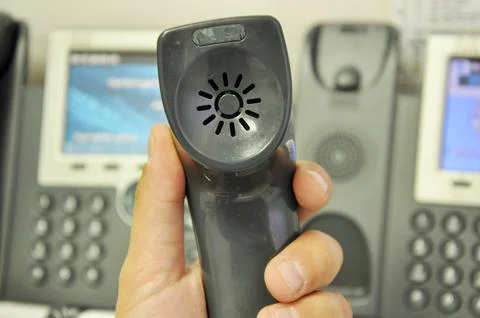The view of IP Phone Stock Photos