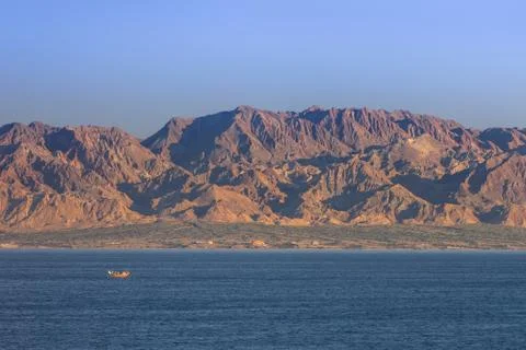 View of the Iranian shore Stock Photos