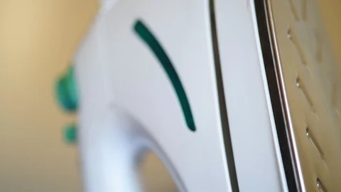 View on iron (with slider) Stock Footage 110916184