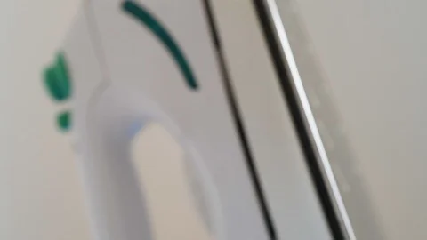 View on iron (with slider) Stock Footage 110966031