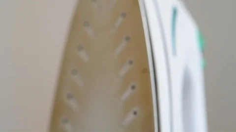 View on iron (with slider) Stock Footage 110966131