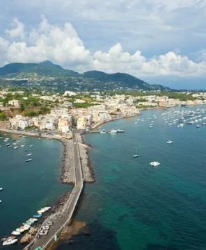 View of ischia ponte Stock Photos