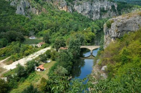 View of the Iskar River Stock Photos