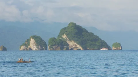 View of island Stock Footage 57815376