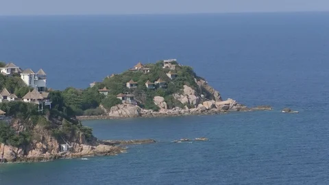 View of the island Stock Footage 112710397