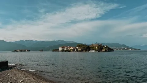 View of the island Stock Footage 227346042